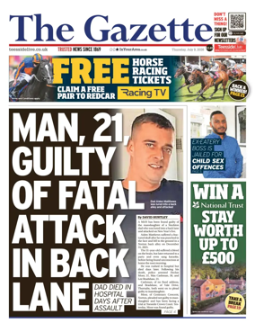 Cover of Teesside Evening Gazette