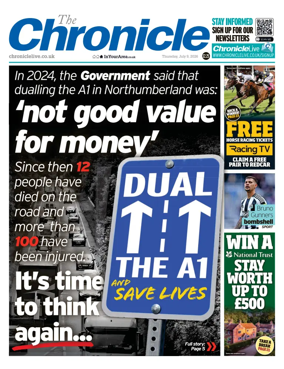 Cover of The Chronicle (South Tyneside and Durham)