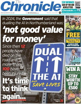 Cover of The Chronicle (UK)