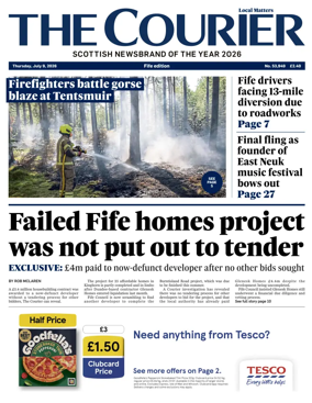 Cover of The Courier & Advertiser (Fife Edition)
