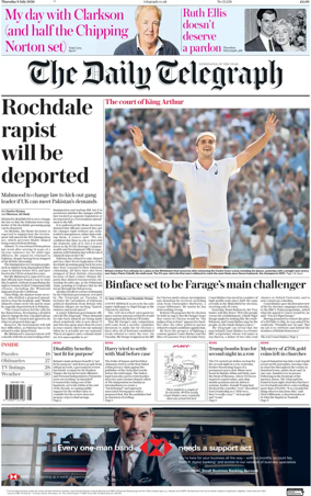 Cover of The Daily Telegraph
