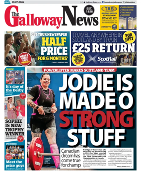 Cover of The Galloway News