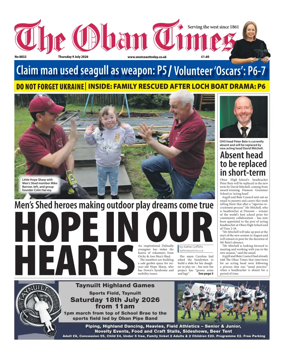 Cover of The Oban Times