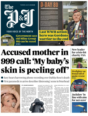 Cover of The Press and Journal (Aberdeen and Aberdeenshire)
