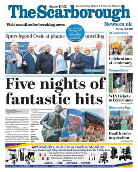 Cover of The Scarborough News