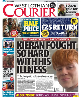 Cover of West Lothian Courier