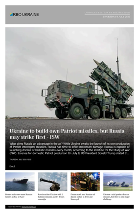 Cover of RBC-Ukraine