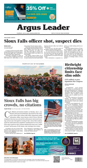Cover of Argus Leader