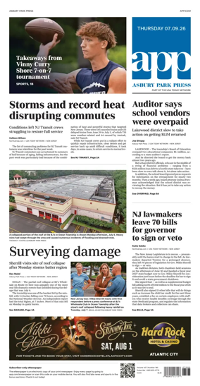 Cover of Asbury Park Press