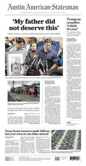 Cover of Austin American-Statesman