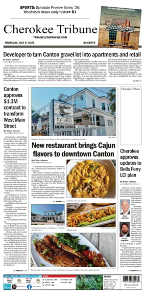 Cover of Cherokee Tribune