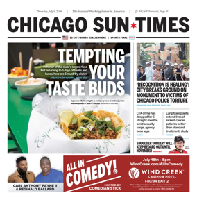 Cover of Chicago Sun-Times
