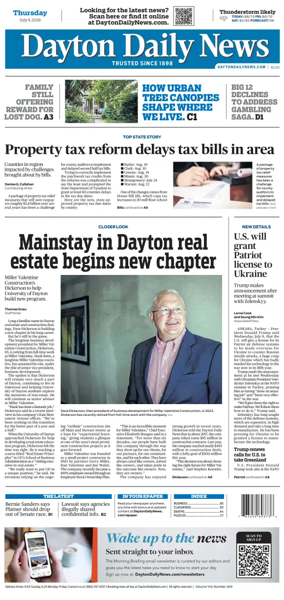 Cover of Dayton Daily News