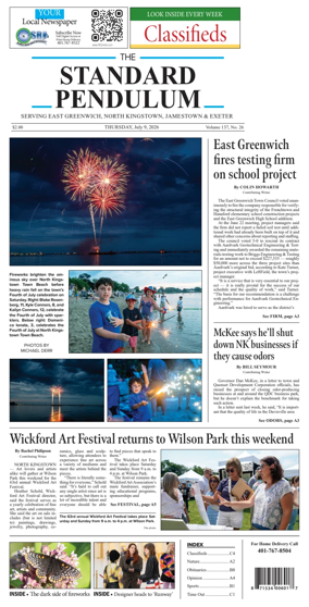 Cover of East Greenwich Pendulum