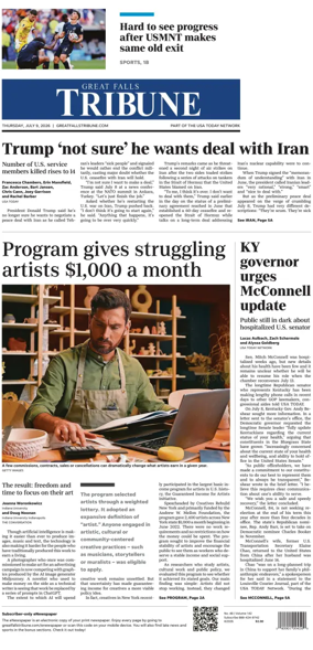 Cover of Great Falls Tribune