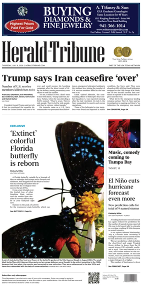 Cover of Herald-Tribune