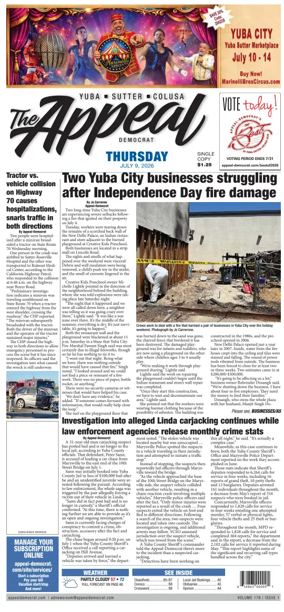 Cover of Marysville Appeal-Democrat