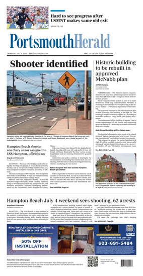 Cover of Portsmouth Herald
