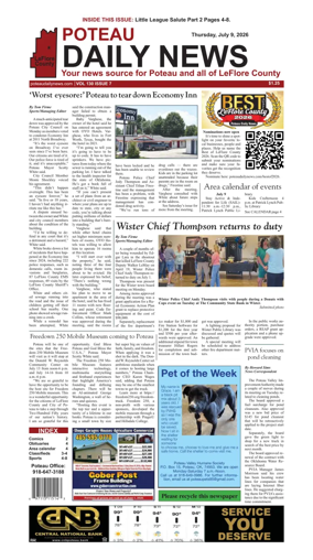 Cover of Poteau Daily News