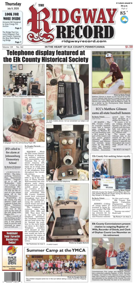 Cover of Ridgway Record