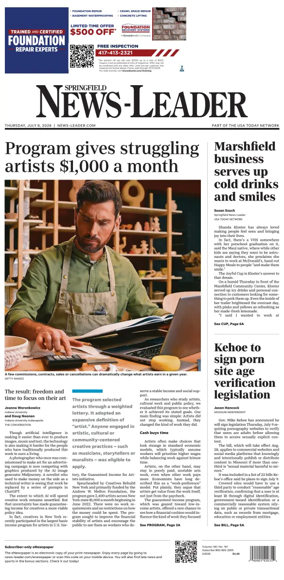 Cover of Springfield News-Leader