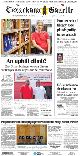 Cover of Texarkana Gazette