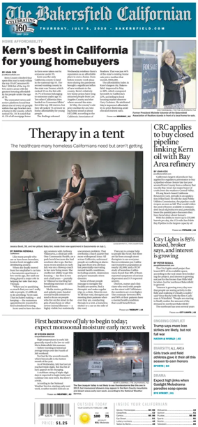 Cover of The Bakersfield Californian