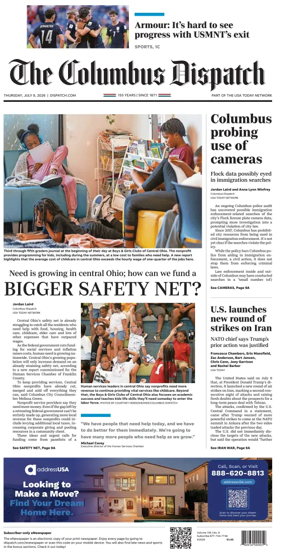 Cover of The Columbus Dispatch