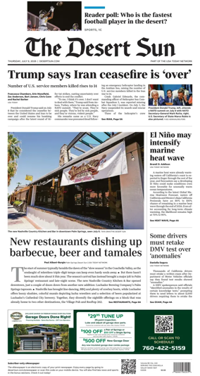 Cover of The Desert Sun