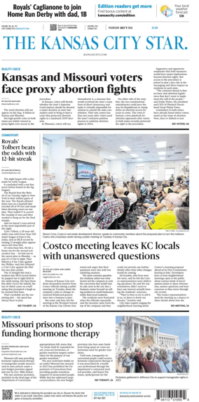 Cover of The Kansas City Star
