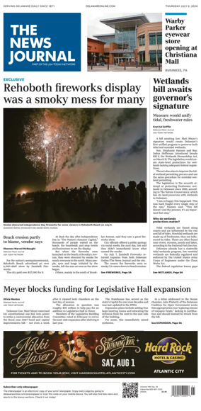 Cover of The News Journal