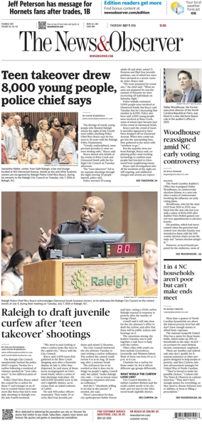 Cover of The News & Observer
