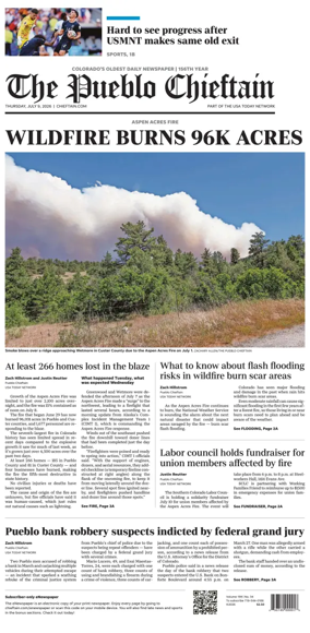 Cover of The Pueblo Chieftain