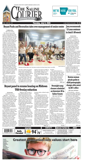Cover of The Saline Courier