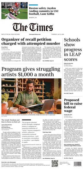 Cover of The Times (Shreveport)