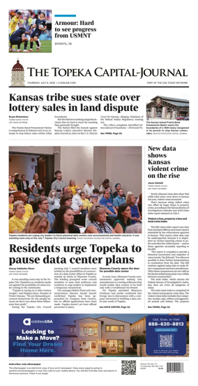 Cover of The Topeka Capital-Journal