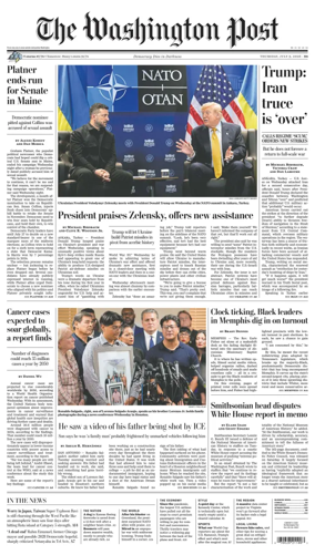 Cover of The Washington Post