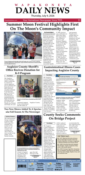 Cover of Wapakoneta Daily News