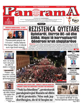 Cover of Panorama (Albania)