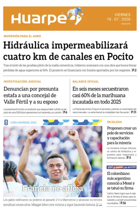 Cover of Diario Huarpe
