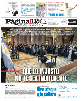 Cover of Pagina 12