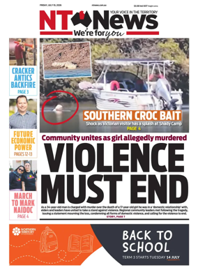Cover of NT News