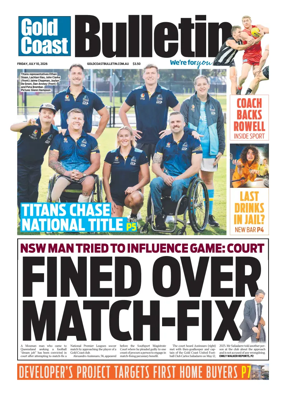 Cover of The Gold Coast Bulletin