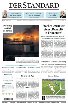 Cover of Der Standard