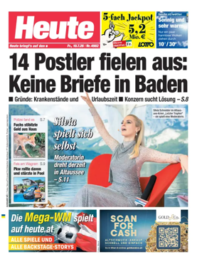 Cover of Heute - Niederosterreich Ausgabe