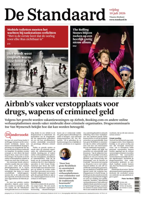 Cover of De Standaard