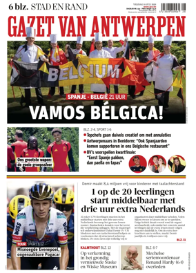 Cover of Gazet van Antwerpen Stad en Rand