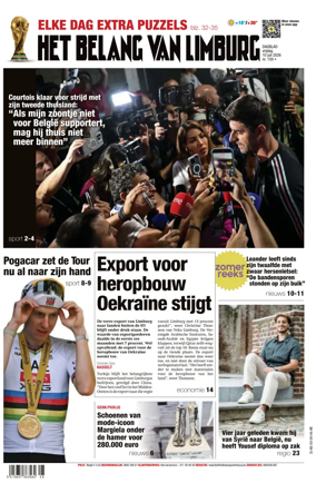 Cover of Het Belang van Limburg