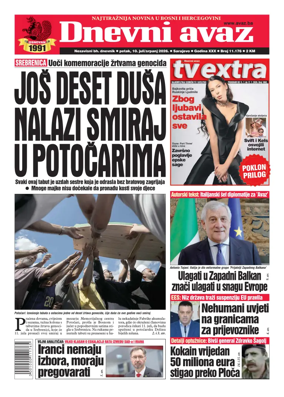 Cover of Dnevni avaz
