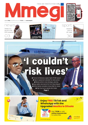 Cover of Mmegi